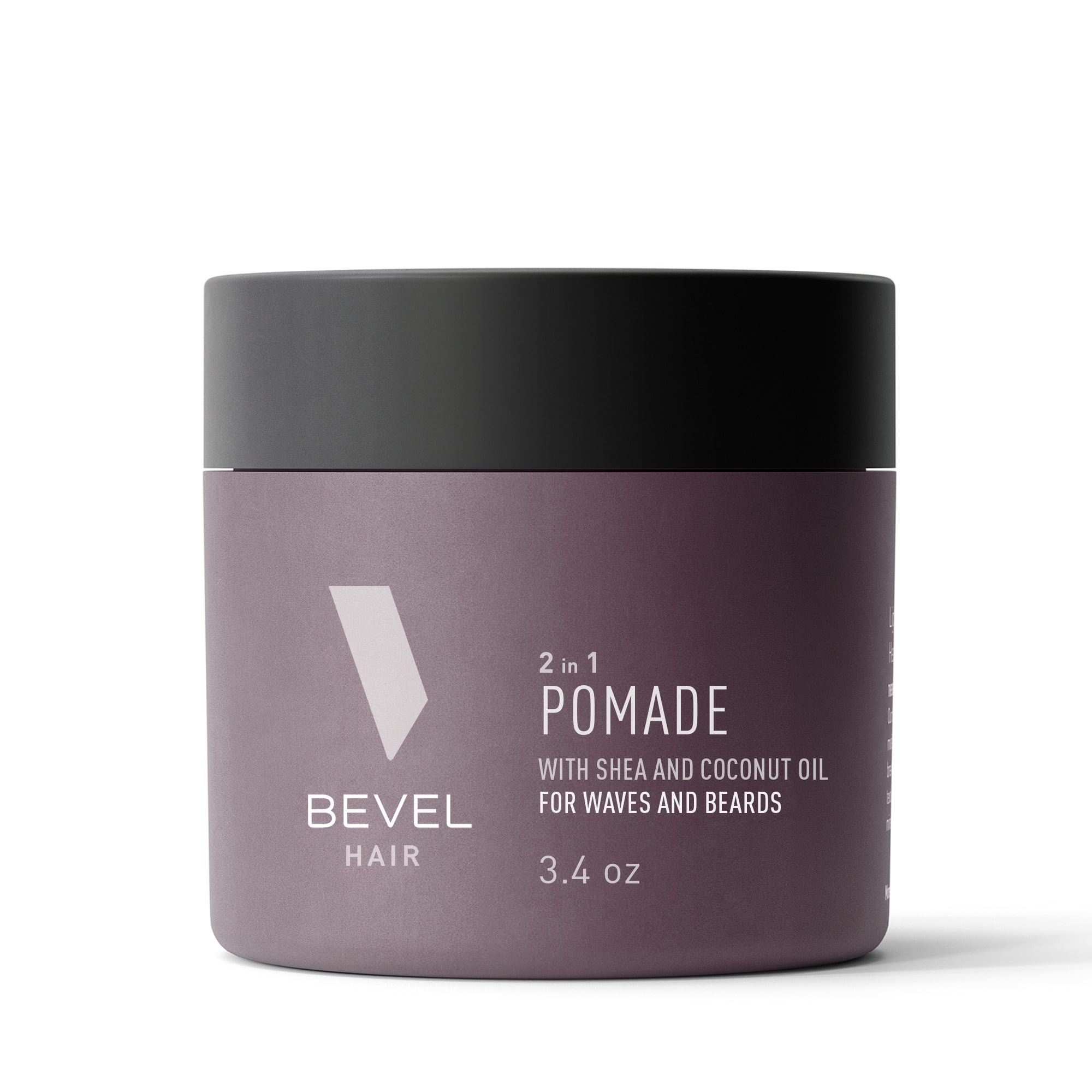 Bevel Hair 2 in 1 Pomade, for Waves and Beards, 3.4 oz
