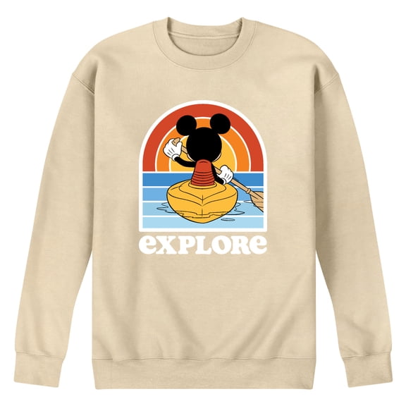 Disney - Mickey Kayak Explore Graphic Fleece Sweatshirt