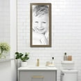 thumbnail image 4 of ArtToFrames 13" x 30" Silver Victorian Emboss Picture Frame, 13x30 inch Silver Wood Poster Frame (WOM-5082), 4 of 8