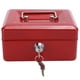 thumbnail image 2 of Caja De Efectivo, Caja De Seguridad Con Llave, Caja De Seguridad, Mini Caja De Almacenamiento De Dinero Portátil, Caja De Seguridad, 6 Pulgadas Para El Hogar ANGGREK Otros, 2 of 8