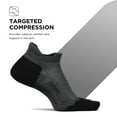 thumbnail image 4 of Feetures Elite Max Cushion No Show Tab Ankle Socks - Sport Sock with Targeted Compression - New Gray, S (1 Pair), 4 of 8