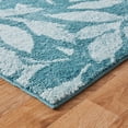 thumbnail image 3 of Better Homes & Gardens Teal Garden Blossoms Area Rug, 5' x 7', 3 of 6