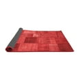 thumbnail image 2 of Ahgly Company Indoor Square Patchwork Red Transitional Area Rugs, 3' Square, 2 of 4