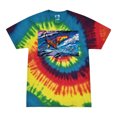 thumbnail image 1 of Wild Bobby, Abstract Wind Surfer with Dolphins, Animal Lover, Tie-Dye Tees, Reactive Rainbow, Small, 1 of 3