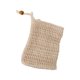 thumbnail image 2 of Bolsa protectora de jabón natural | Bolsa de malla de baño de sisal de lino y algodón | Bolsa de almacenamiento exfoliante suave para pastillas de jabón, viajes | Bolsa de lavado reutilizable, 2 of 6