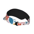 thumbnail image 2 of Fotbe Floral Ditsy Visera Deportiva con Diseño, Gorra Abierta Ajustable de Algodón para Mujer y Hombre, 2 of 7