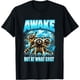 thumbnail image 1 of Awake But at What Cost - Camiseta retro de mapache, 1 of 2