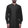 thumbnail image 4 of Atasi Kurta-Chemise pour Homme à Col Mandarin, Coton Uni, Kurta Long Extensible pour Garçons - Xxx-Grand, 4 of 6