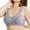 Grey, variant on Women BraPost- Bra with Front Closure Silicone Prosthesis for Recovery Comfort and Supportive Underwear 44 Grey