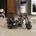 thumbnail image 4 of Portalápices para escritorio, Harley The Motorcycle Loves, soporte para bolígrafos de metal, regalo creativo para oficina, accesorios decorativos geniales para escritorio (negro), 4 of 4