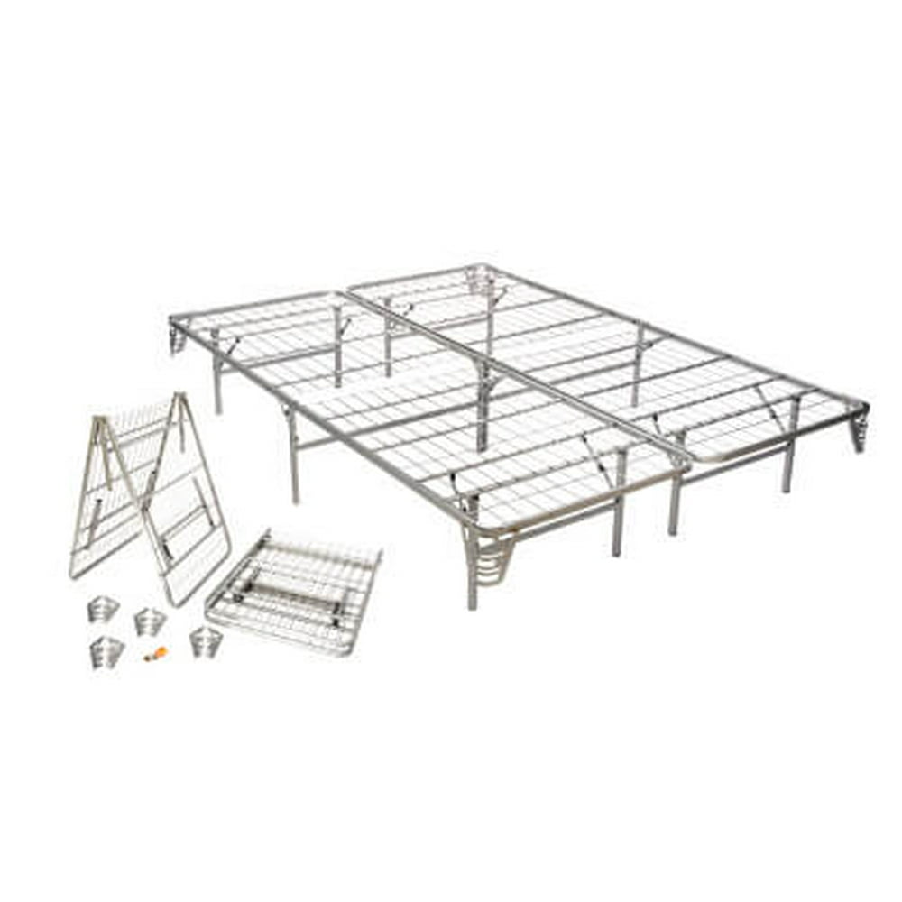 Glideaway Space Saver Metal Bed Frame Base w/ 14” of Storage Space