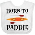 thumbnail image 3 of Inktastic Kayaking Born to Paddle Kayak Boys or Girls Baby Bib, 3 of 4
