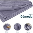 thumbnail image 3 of Juego de 2 Cobijas King Size Bluelander, Color Gris, 3 of 6