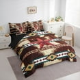 thumbnail image 3 of Castle Fairy Western Texas Star Bedding Comforter Set,Bohemian Aztec King Bedding Sets, 3 of 8