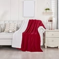 thumbnail image 1 of Manta infantil de franela polar | Manta Sherpa de doble capa | Manta suave y cálida para sofá, cama o sillón | Ideal para interiores, 1 of 6