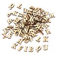 thumbnail image 3 of Chip 200PCs DIY Log Letter shape Wood Sheet Educational Toy Crafts Decor for 26 English Letters, 3 of 7
