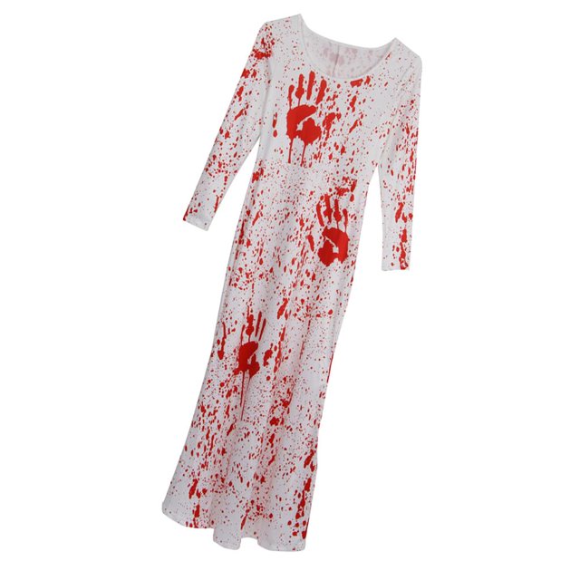 Vestido Largo de Fiesta de Noche de Halloween Yuyangstore S o M