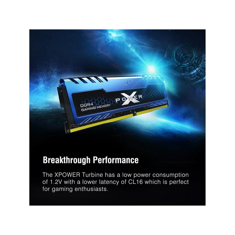 Silicon Power 32GB DDR4 SDRAM, XPOWER Turbine, 2 x 16GB, 3200