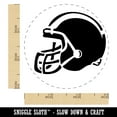 thumbnail image 2 of American Football Helmet Sports Self-Inking Rubber Stamp Ink Stamper - Red Ink - Small 3/4 Inch, 2 of 7