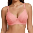 thumbnail image 3 of Ohufall Sports Bra for Women with Adjustable Strap Bras High Elastic Soft Push Up Fashion Bra, 3 of 8