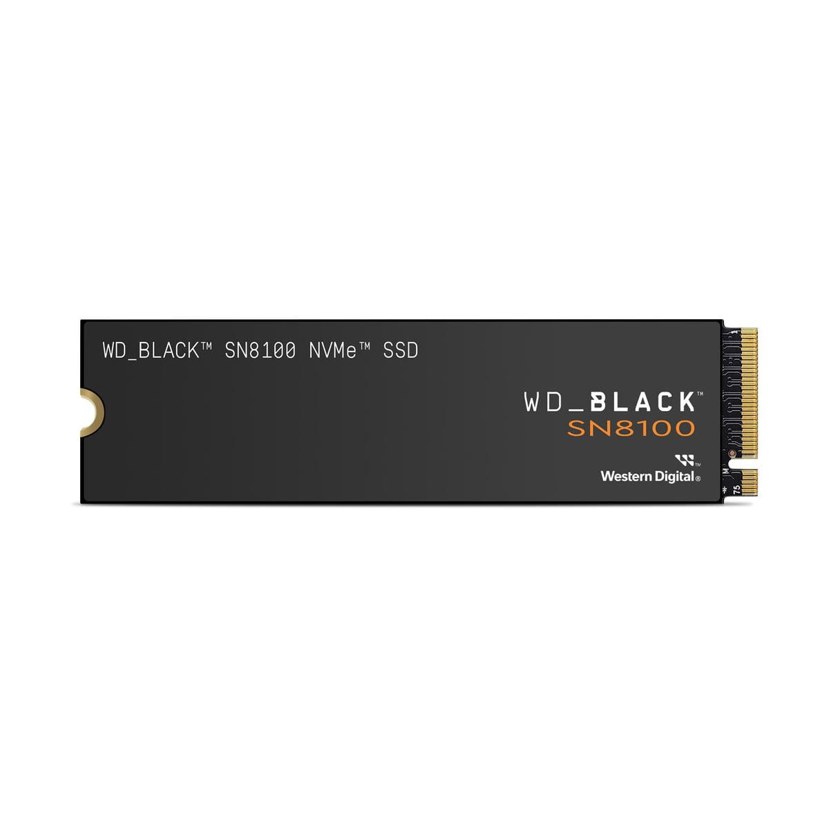 内蔵型SSD WD_BLACK SN8100 2TB M.2 PCIe5.0 2TB* WD_BLACK™ SN8100 PCIe® 5.0x4 NVMe™ M.2 SSD Game Drive