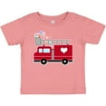thumbnail image 3 of Inktastic easter red firetruck with pink hearts Boys or Girls Baby T-Shirt, 3 of 5