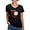 Black, variant on CafePress - Bump, Set, Spike Women's V Neck Dark T Shirt - Women's V-Neck Dark T-Shirt