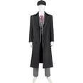thumbnail image 3 of Disfraz de cosplay de Tommy Shelby, gabardina larga informal para hombre, conjunto completo, atuendo para fiesta de carnaval y Halloween, 3 of 4