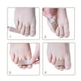 thumbnail image 2 of Fabric Hammer Toe Wraps, 8 Pack of Toe Bandages Protectors, Toe Corrector for Overlapping Toes, Toe Splints for Crooked Toes, Curled Toes, Bent Toes and Broken Toes, 2 of 6