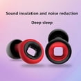 thumbnail image 3 of Ear Plugs for Sleeping Noise Cancelling,Reusable Silicone Earplugs for Sleep,Concerts,Work,Study,Snoring,Travel, 3 of 4