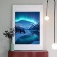 thumbnail image 2 of Diamond Art Kit for Adults, Aurora Borealis Mountain Reflection Diamond Painting for Adults Beginners, 5D DIY Diamond Art Painting Kits, Colorful Diamond Painting Craft for Home Decor 12x16, 2 of 7