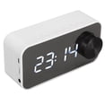 thumbnail image 1 of Speaker Multifunction Noise Cancelling Temperature Display Voice Broadcast FM Radio Mirror Alarm Clock for Home Office Desk Decor, 1 of 7