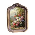 thumbnail image 4 of jifeng Picture Frame Ornate Vintage Photo Frame for Office Living Room Wedding Gift 6 Inch, 4 of 9