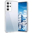 thumbnail image 1 of Funda Vakoo para Samsung Galaxy S21 Ultra 5G | Transparente Antiamarillamiento, Respaldo Rígido, Protección Militar contra Caídas, Compatible con Carga Inalámbrica, 1 of 7