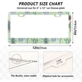 thumbnail image 3 of Coolnut Cactus 2 Holes Car License Plate Frames 2PCS, Car License Plate Holder with Screw Caps Cover Set Automotive Exterior Parts Decoration for US Vehicles, 3 of 7