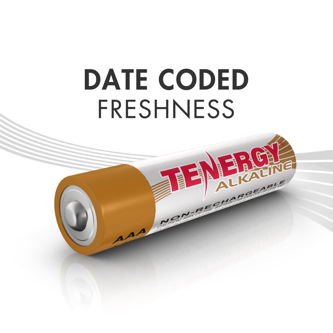 Tenergy Alkaline AAA Batteries, Non-rechargeable, 720 Pack