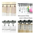 thumbnail image 5 of Curtain Clip Hook Set Clips for Photos Home Decoration 0.71"*0.39" 100 Pack Silver Tone, 5 of 7