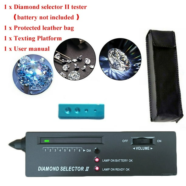 Portable Diamond Tester Gemstone Testing Kit Digital Electronic