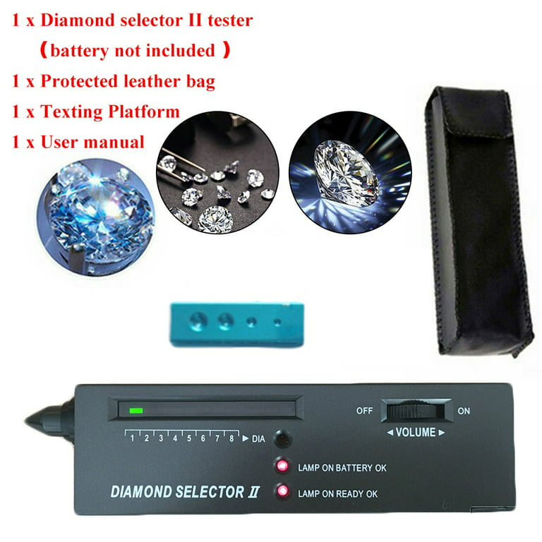 Gold Silver Diamond Tester Selector Gemstone Testing Pen Digital Electronic  Tool
