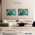 thumbnail image 4 of Elephant Stock Insane Peacock Wall Art - Horizontal Canvas Wall Art - Living Room Wall Decor - Animal Canvas - Turquoise And Teal Decor By Daniel Jean-baptiste - 48" x 32", 4 of 8