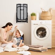 Wall Mounted Ironing Board with Height Adjustment, Space-Saving And Foldable Ironing Board with Removable Heat Resistant Cover