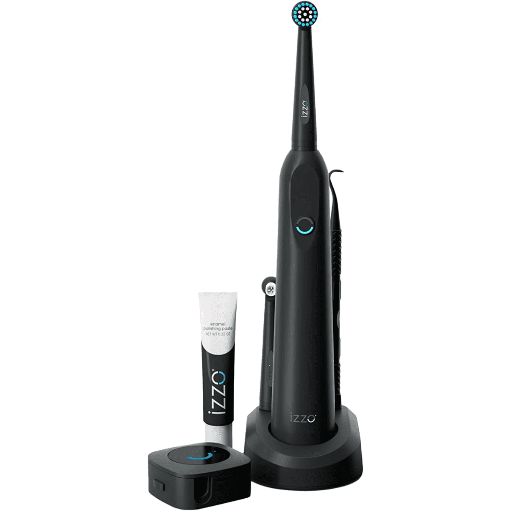 izzo Oral Care Kit, Electric Toothbrush, Teeth Whitener, Polisher Head