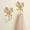 Gold, variant on Atopoler 2Pcs Bow Wall Hook,Easy Install Iron Functional Hook with Screw,French Retro Sweet Style Room Decor Bathroom Bedroom Nursery,White Color