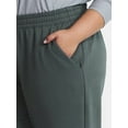 thumbnail image 5 of Athletic Works Women's Plus 2-Pack Super Soft Jogger, Sizes 1X-4X, 5 of 6