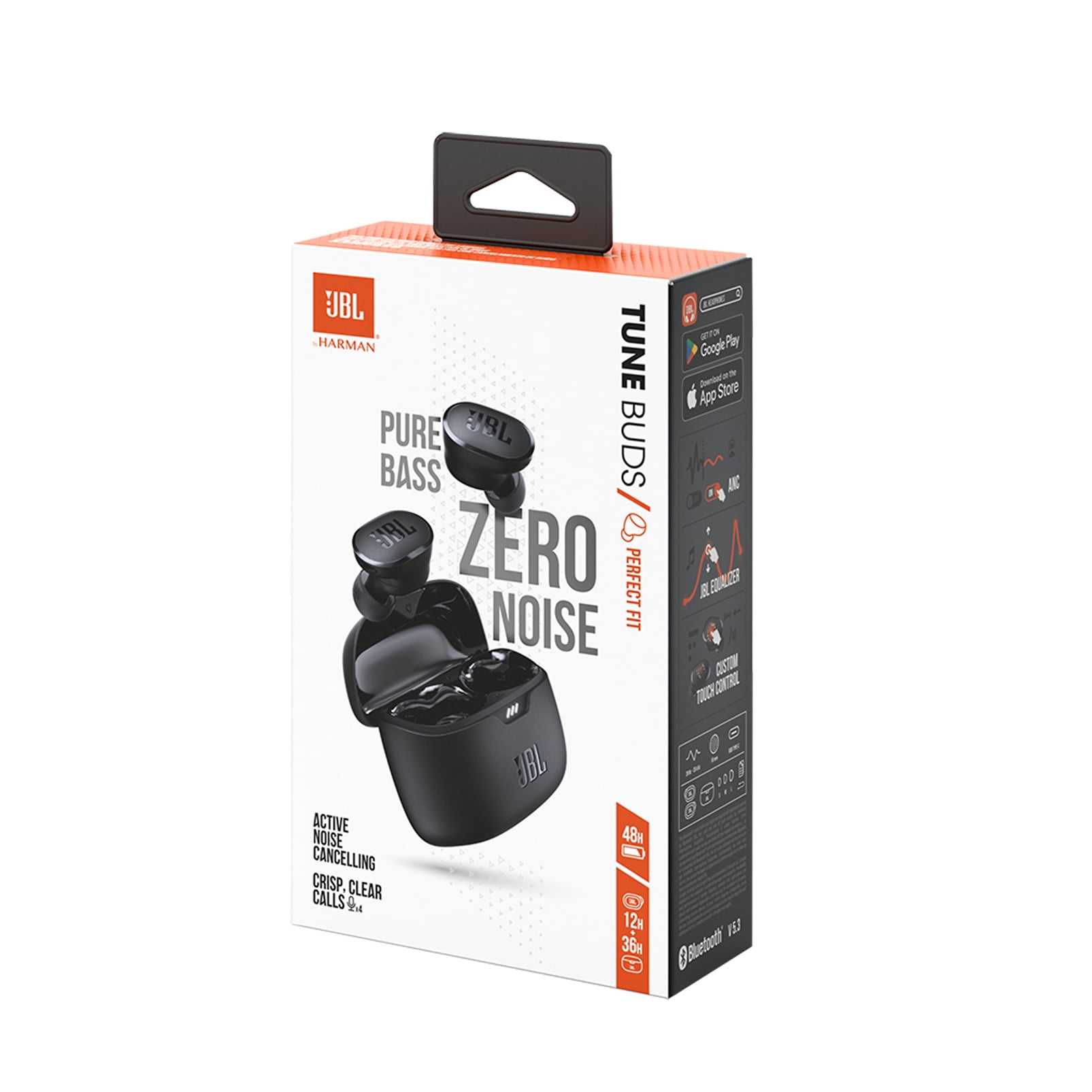 JBL Tune Buds - True wireless Noise Cancelling earbuds - Black