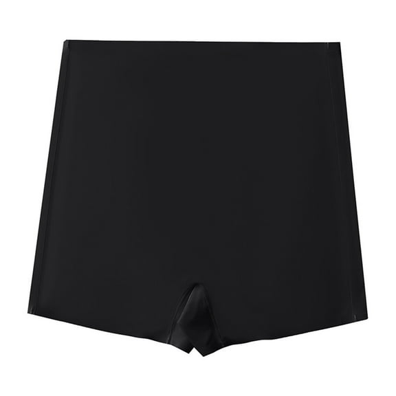 YWDJ Women's Shaping Briefs Underwear Breathable Lightweight No Show Fashion Breathable Soft Stretch Panties Underwear With Belly Briefs Black XL