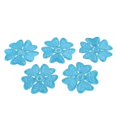 thumbnail image 2 of 5 s bordados para coser en apliques para mujeres niñas Hugo Remiendo de la flor bordada Azul, 2 of 7