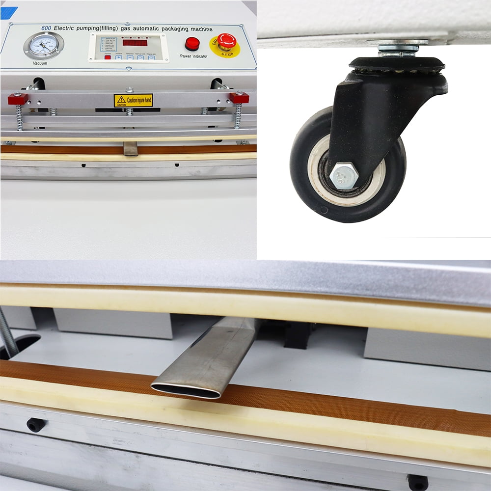 INTSUPERMAI Automatic Outside Pumping Vacuum Packing Machine Sealer Maximum 600mm