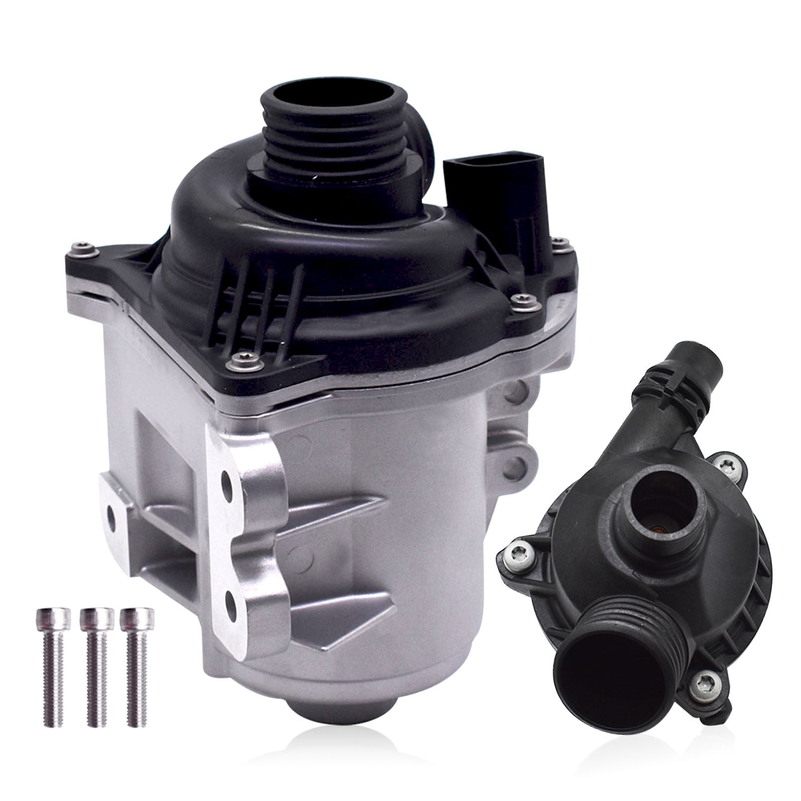 Labwork Electric Engine Water Pump W/ Thermostat For BMW N54 N55 3.0L