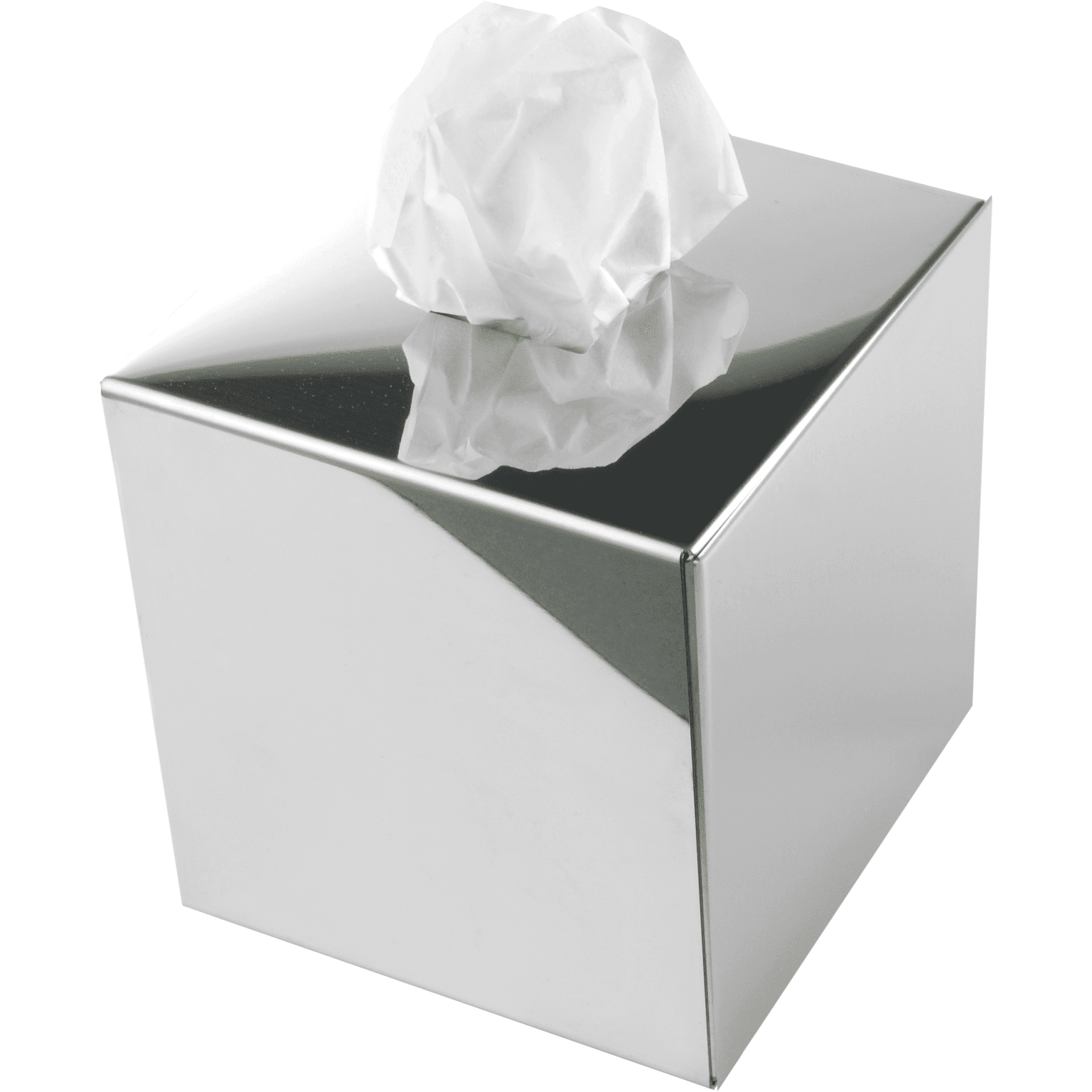 AGM Home Store Square Tissue Box Holder, Chrome Walmart Canada